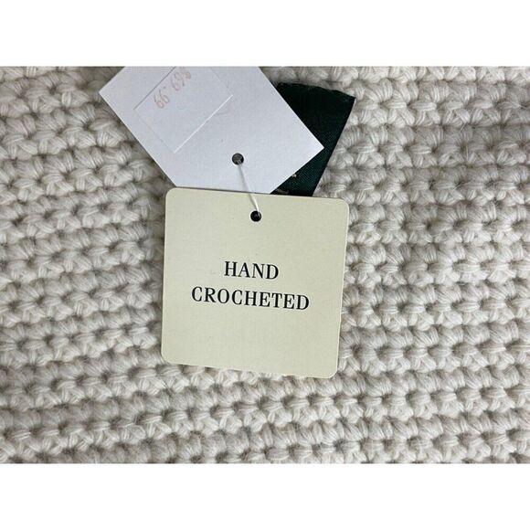 Lauren Ralph Lauren Wool Angora Hand Crocheted Poncho NWT - Picture 9 of 9